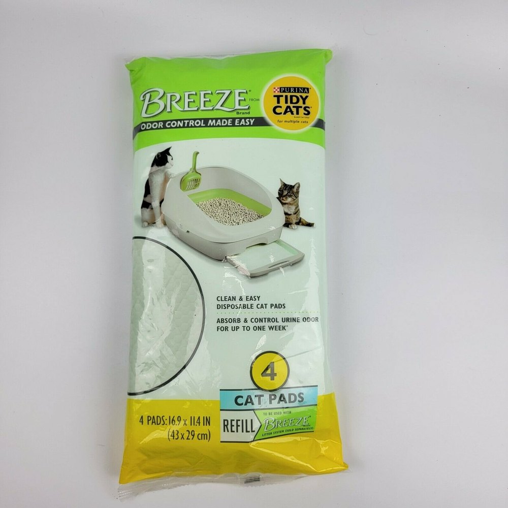 Purina Tidy Cats Breeze Cat Pads (1 Pack of 4 Pads)